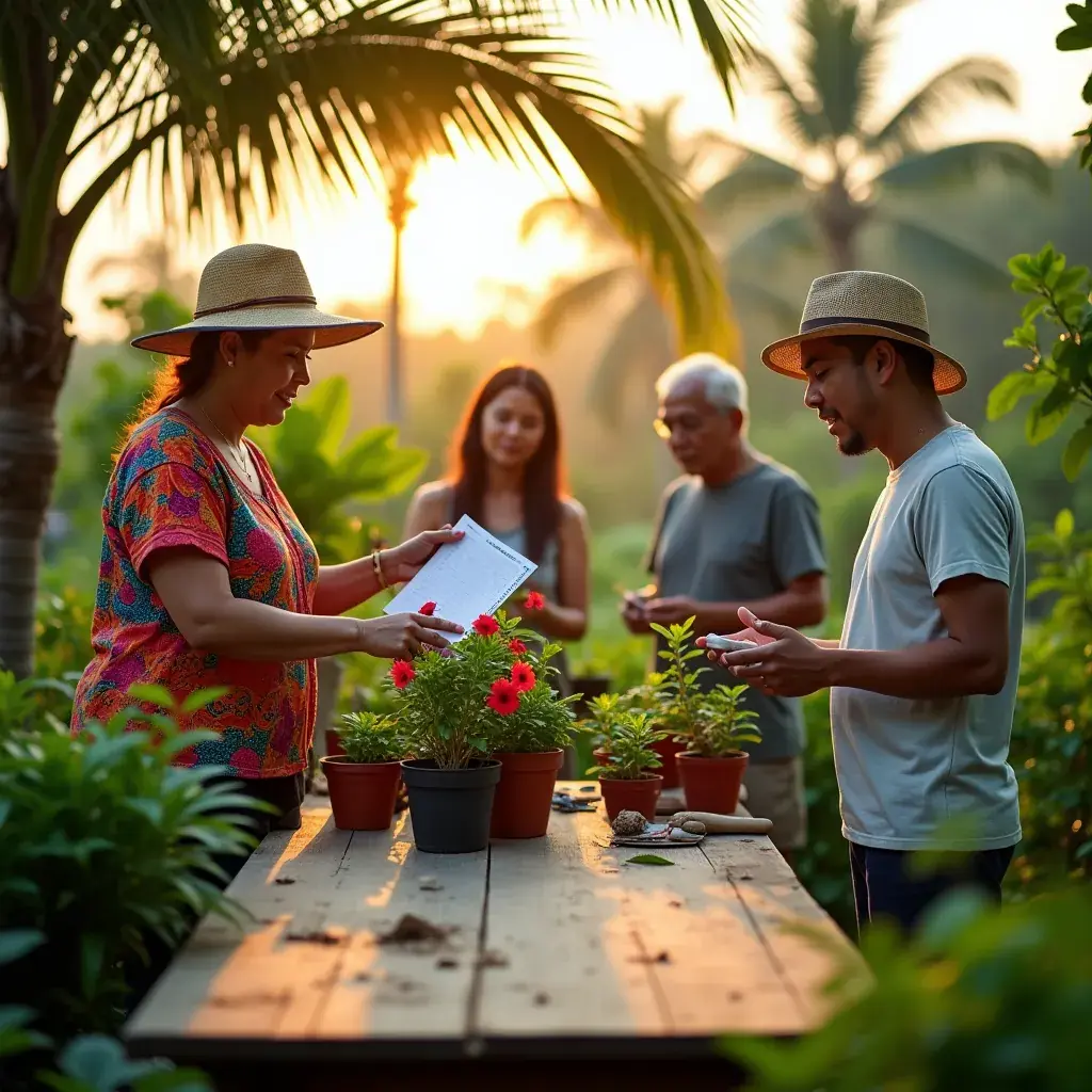 Modern office environment